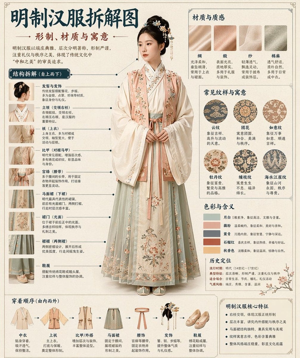 博物馆图鉴式文物拆解信息图