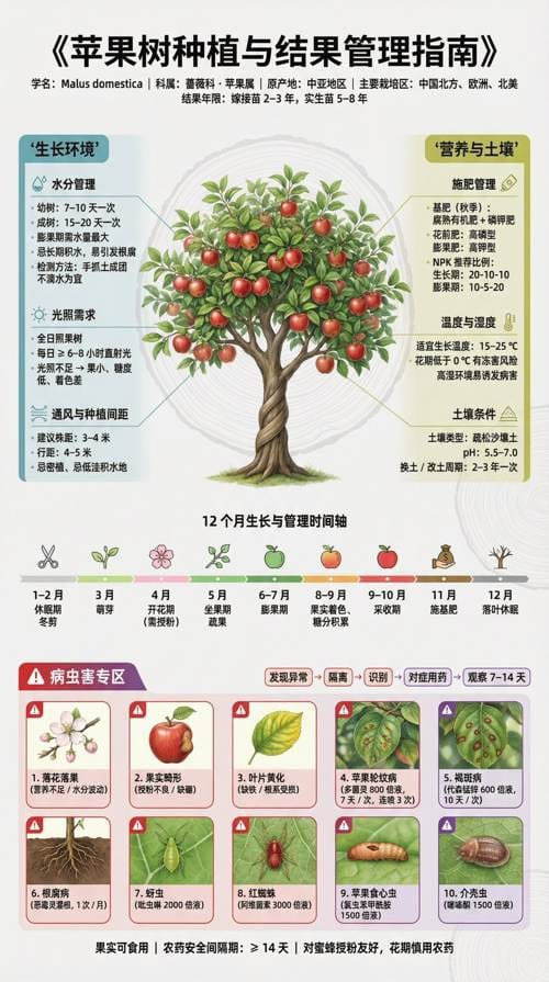 博物馆级果树种植科普信息展板