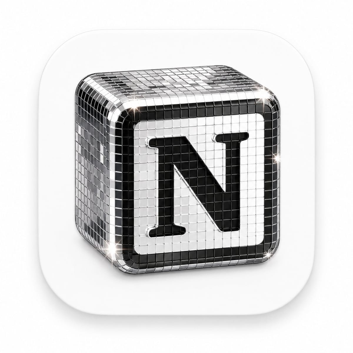 迪斯科镜面 3D App 图标