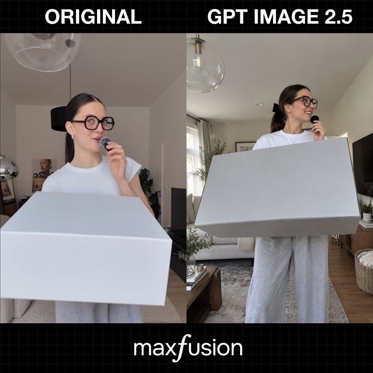 Side-by-Side AI Photo Recreation Comparison
