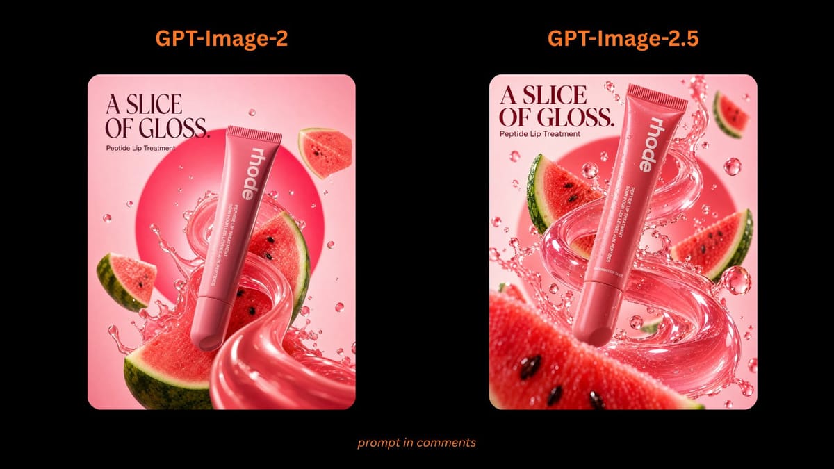 Rhode Lip Treatment 对比广告
