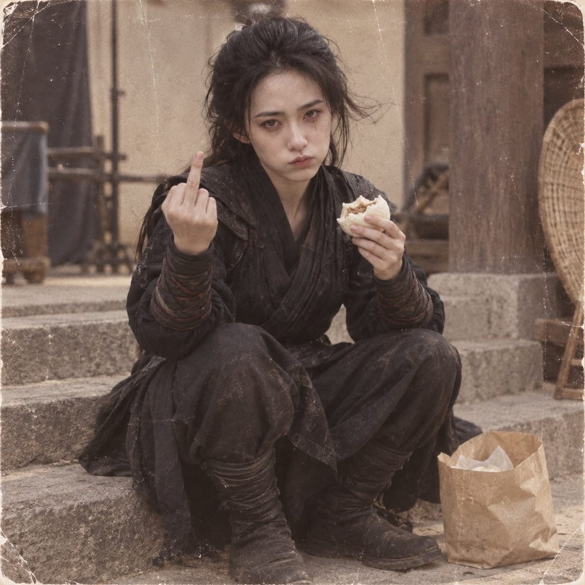 复古武侠幕后花絮剧照