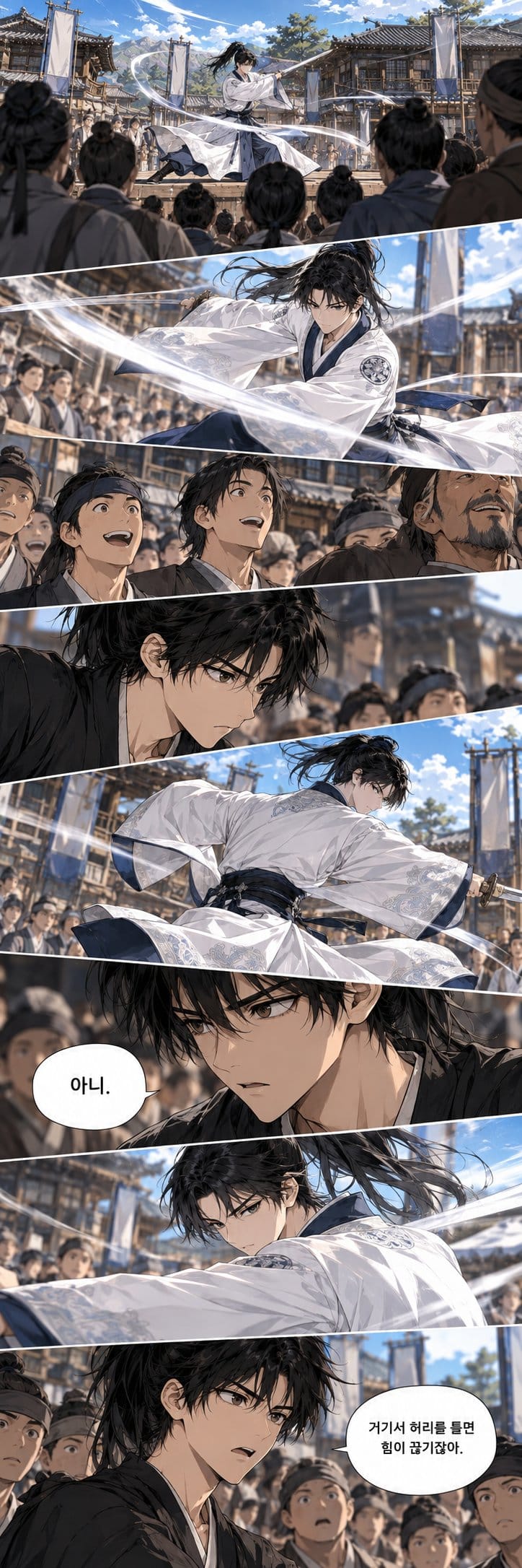 Historical Manhwa Sword Duel Page