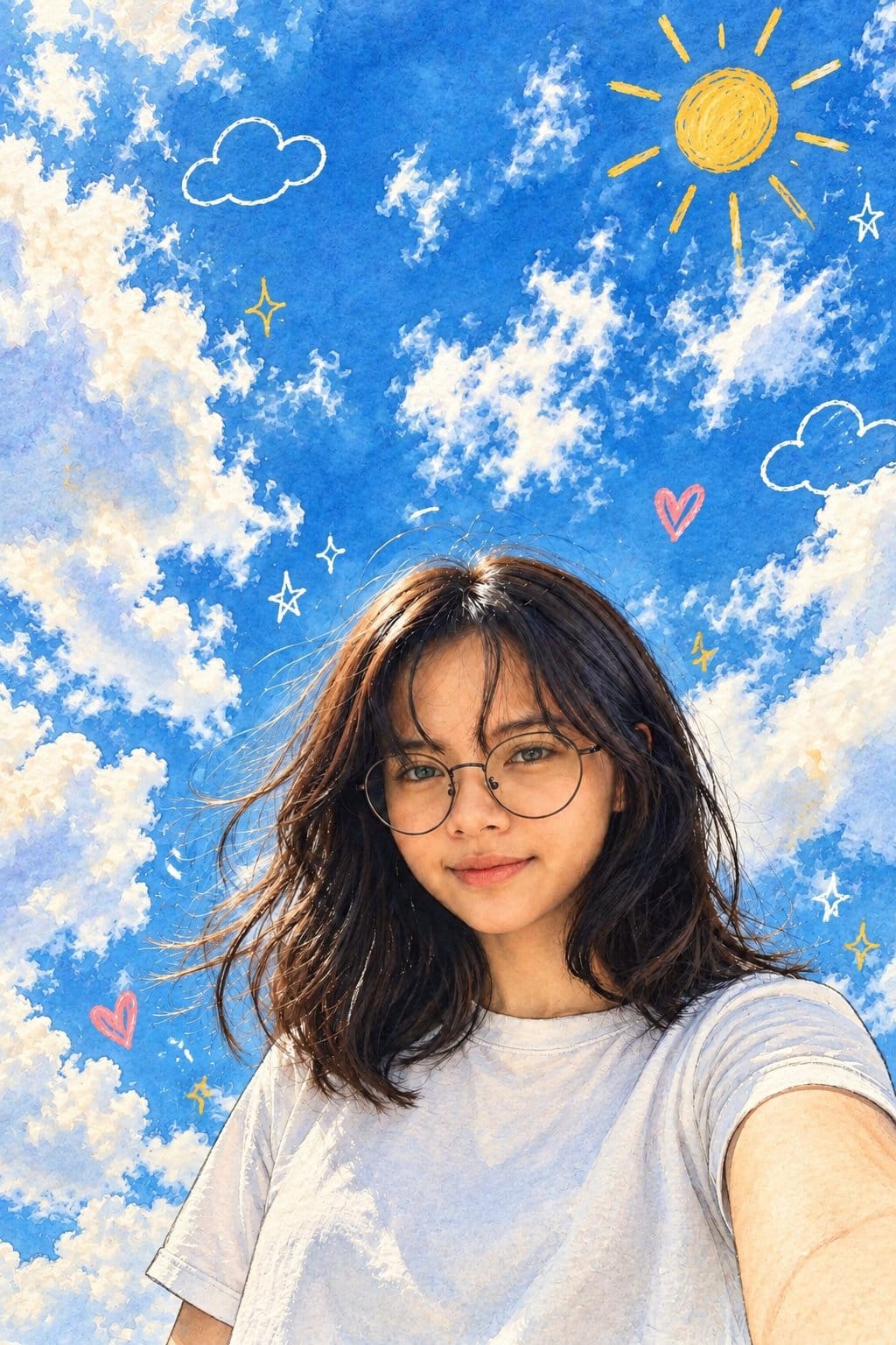 Photo to Gouache Travel Illustration