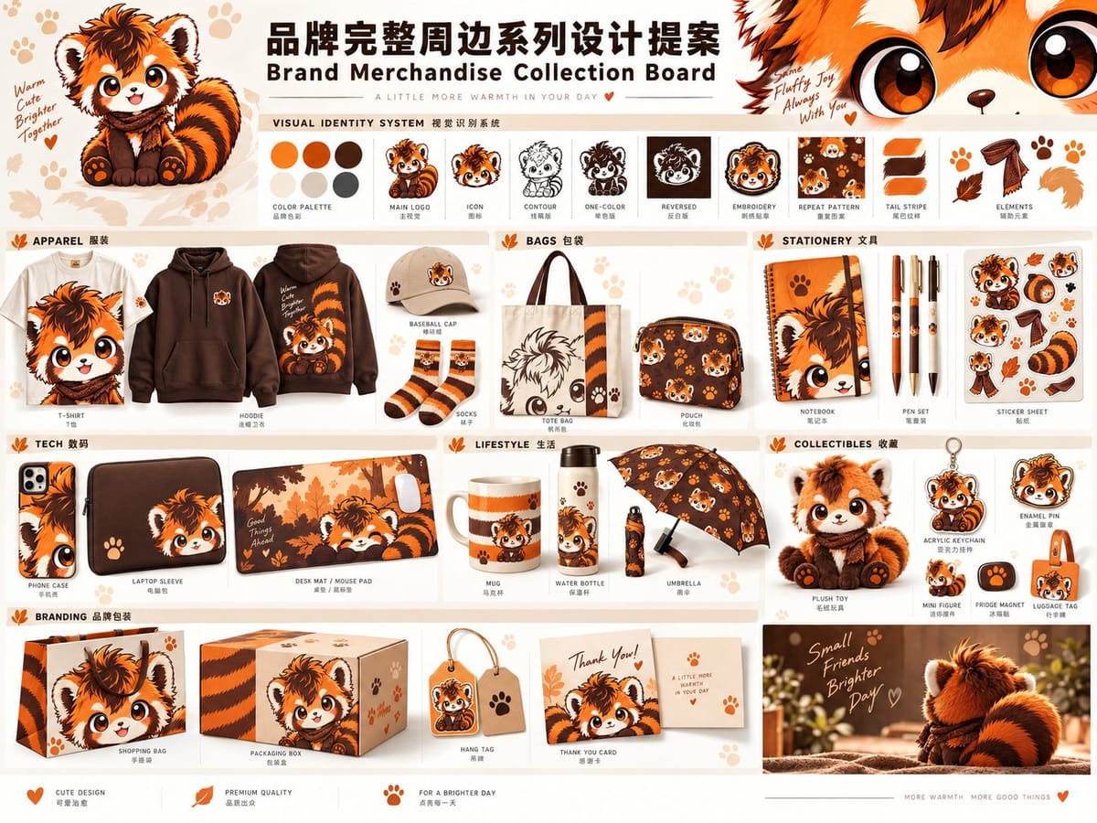 Automatic Brand Merchandise Design from Logo