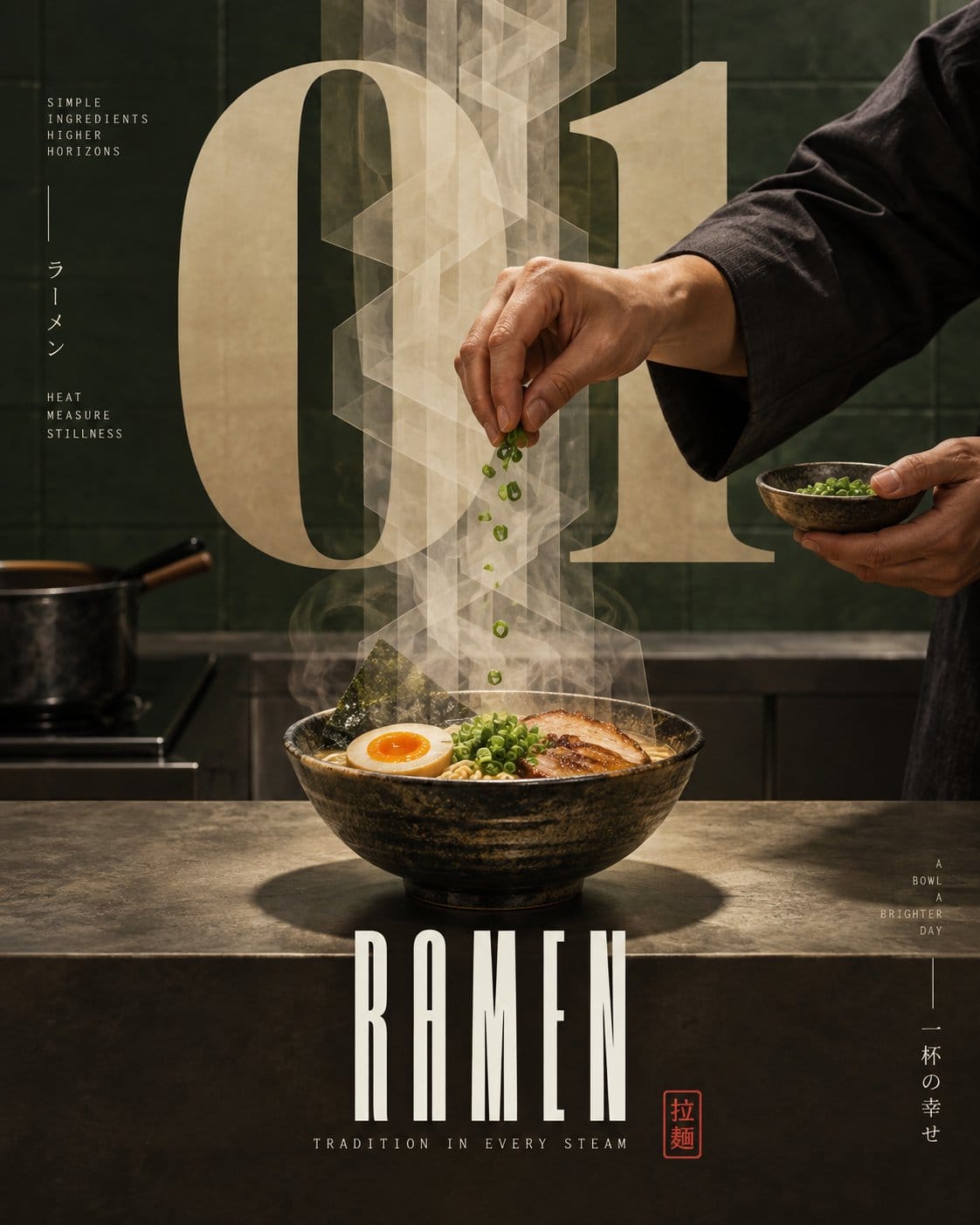GPT Image 2 编辑风格美食海报提示词