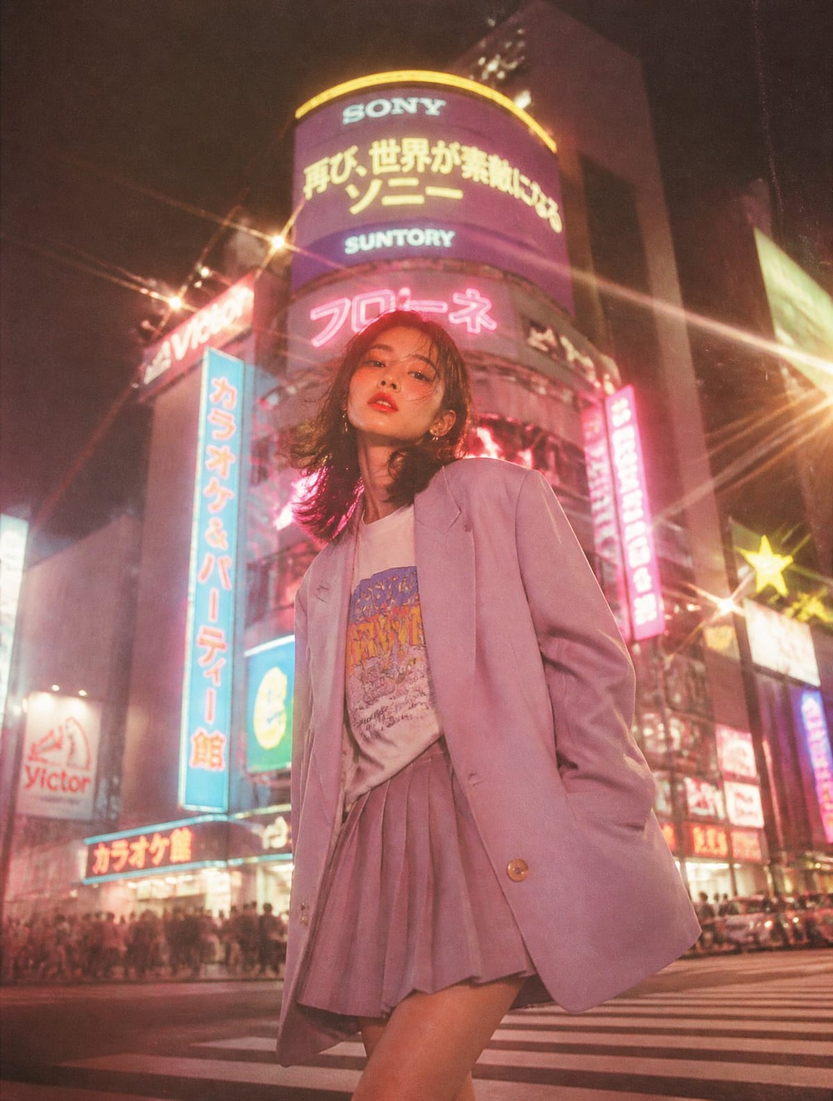 东京霓虹夜梦提示词