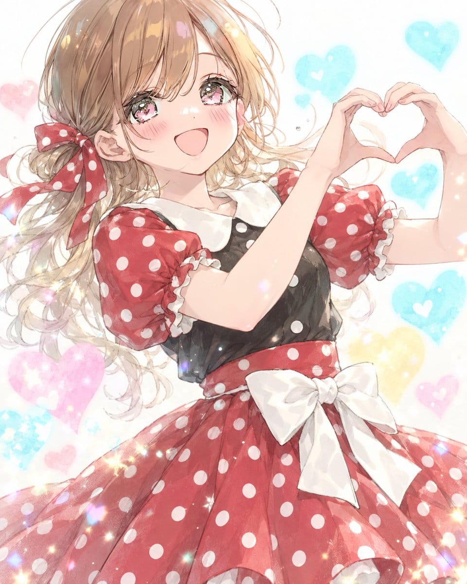 GPT Image 2 Prompt: Retro Polka Dot Outfit Change