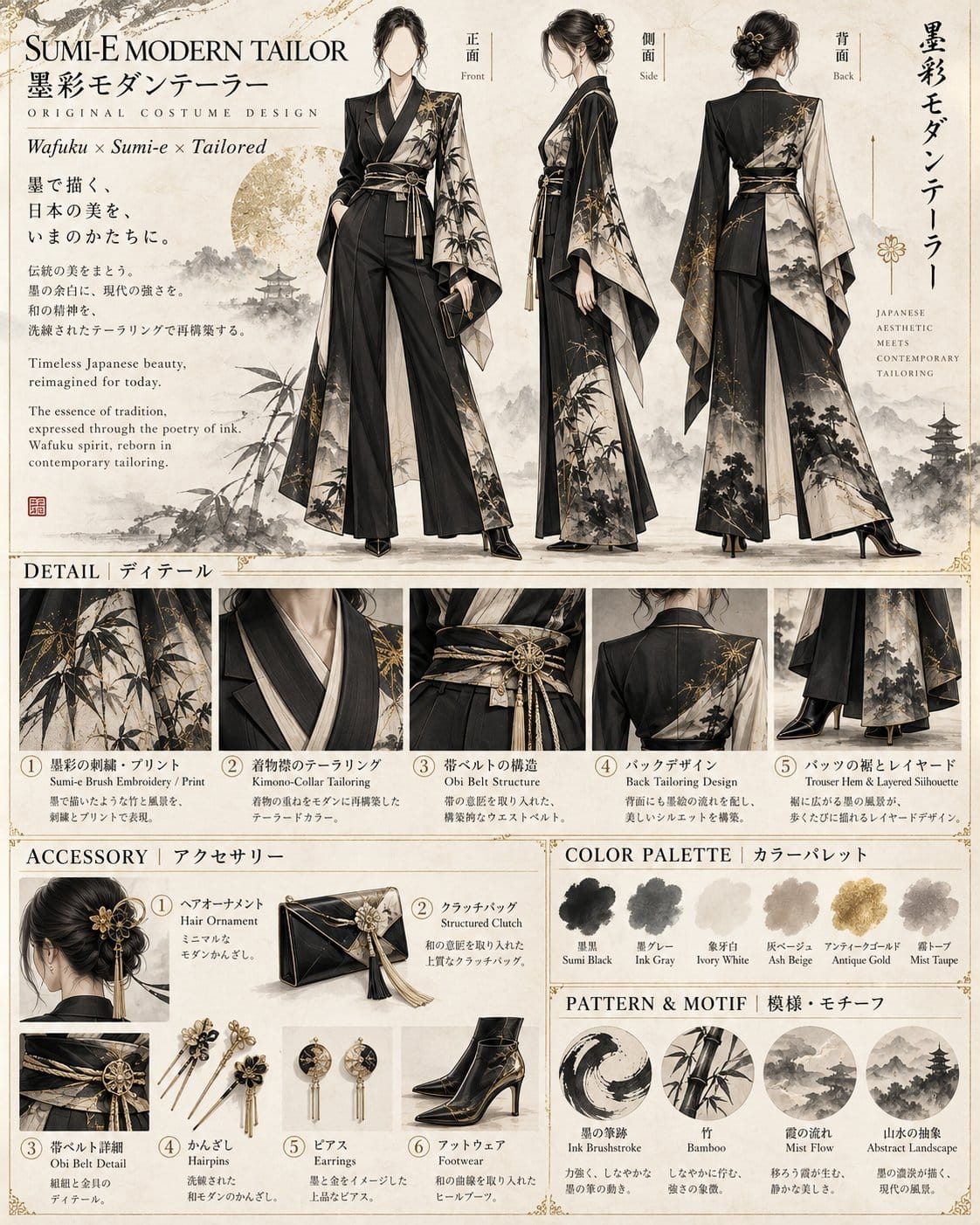 靛蓝牛仔街头穿搭设计