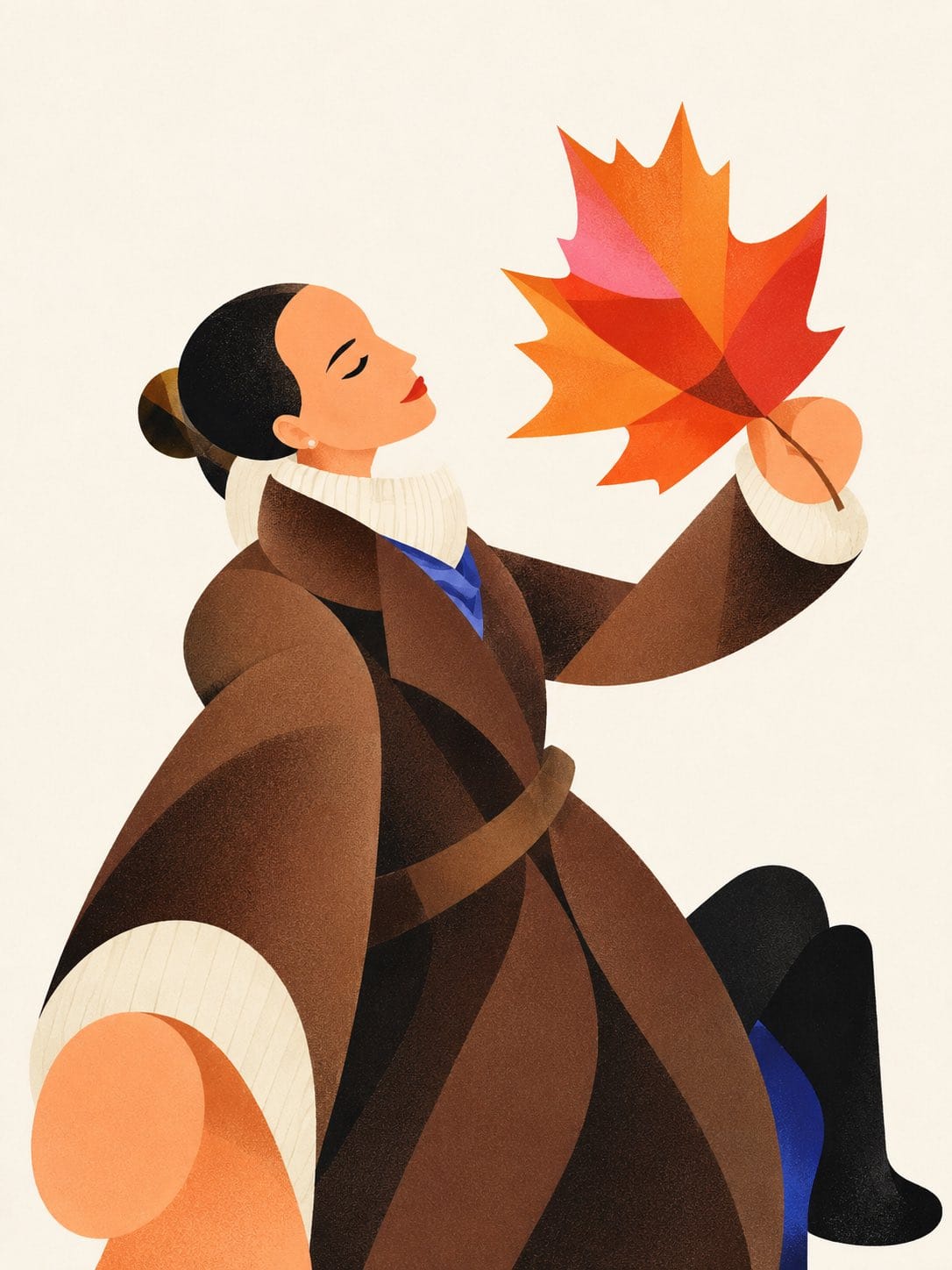 Geometric Editorial Poster Prompt