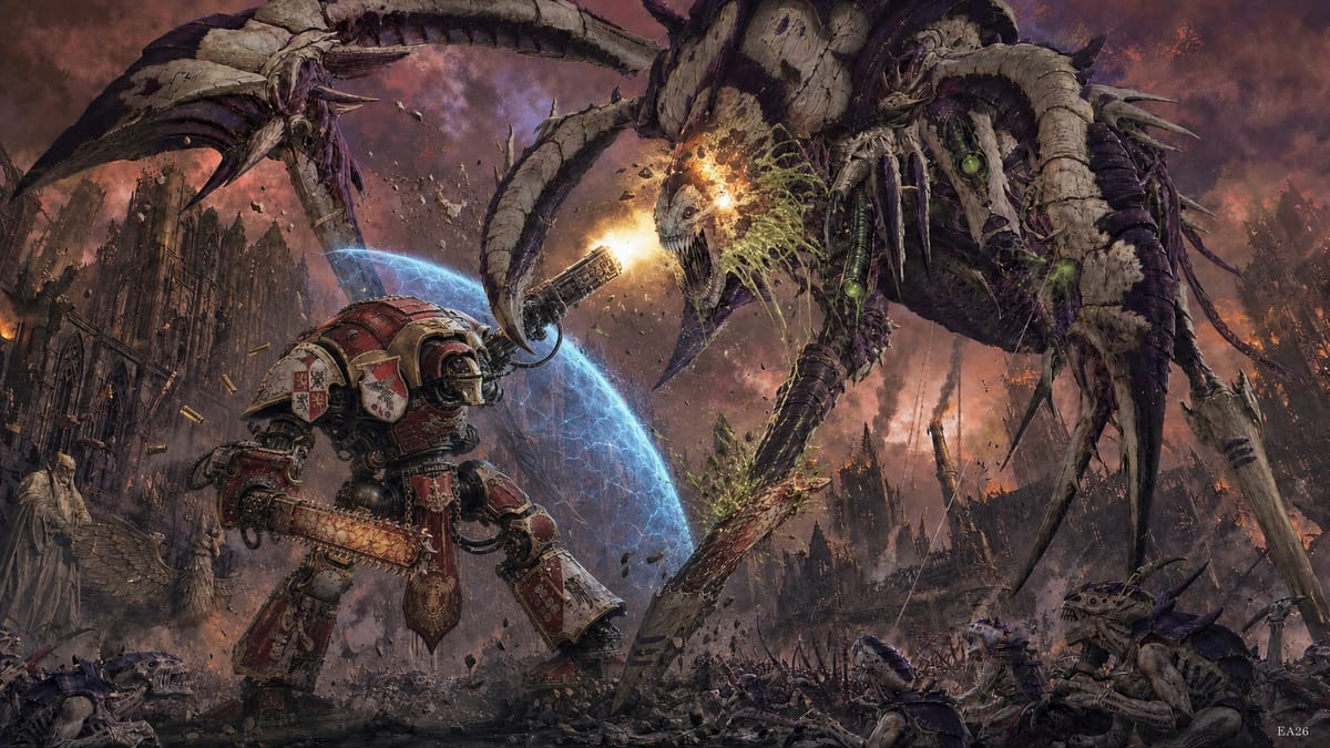 战锤骑士 vs 生物泰坦