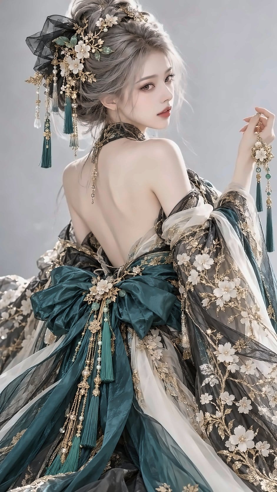 GPT Image Prompt: Hyper-Realistic Ancient Chinese Beauty Portrait