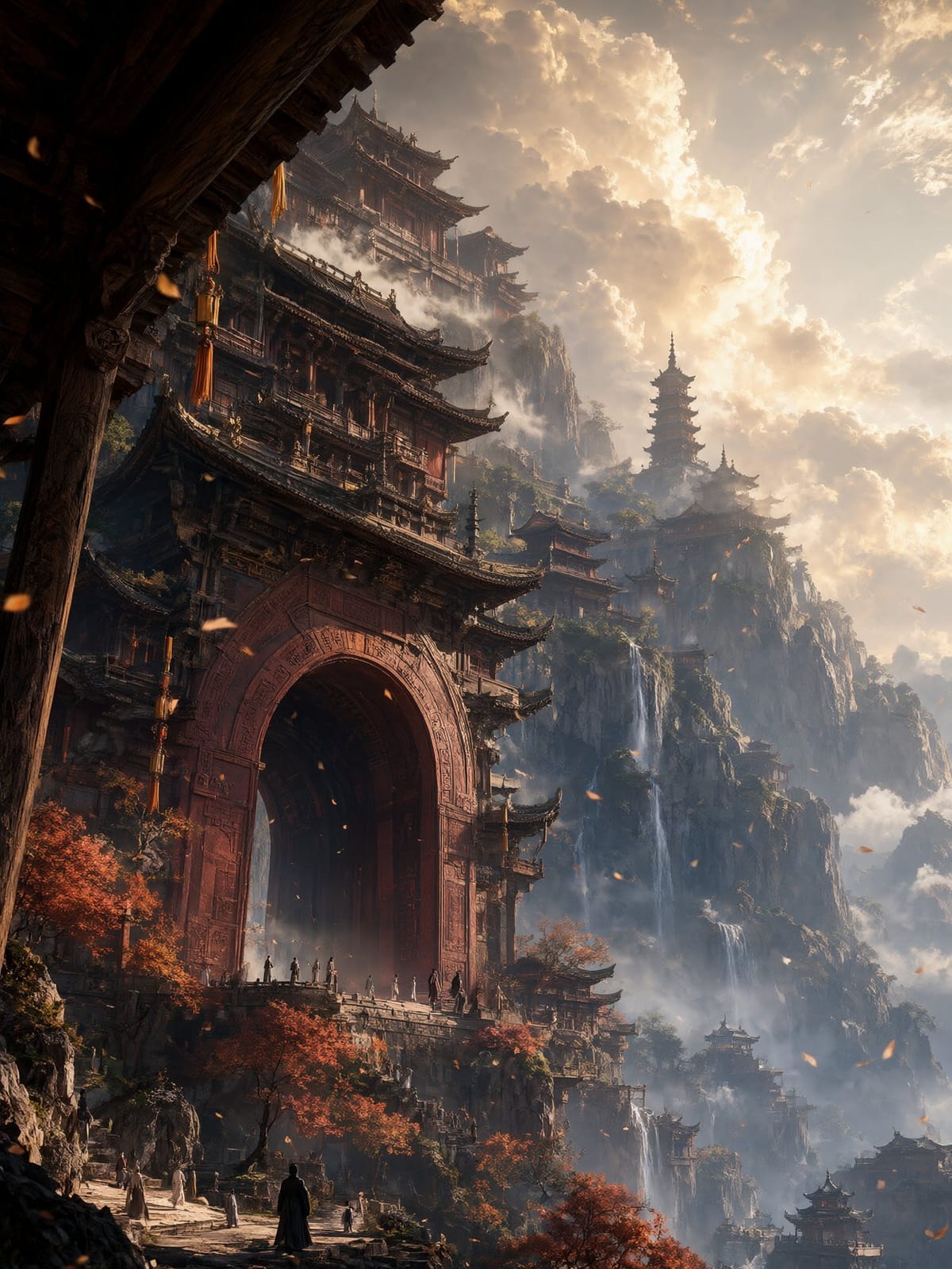 Eastern Immortal Sect Landscape Prompt