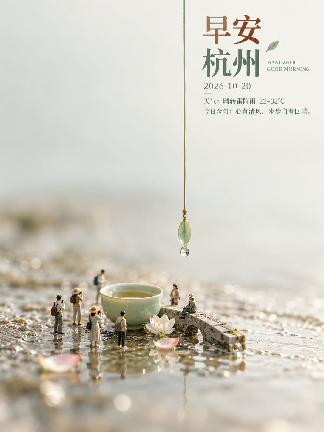 杭州早安微缩茶景