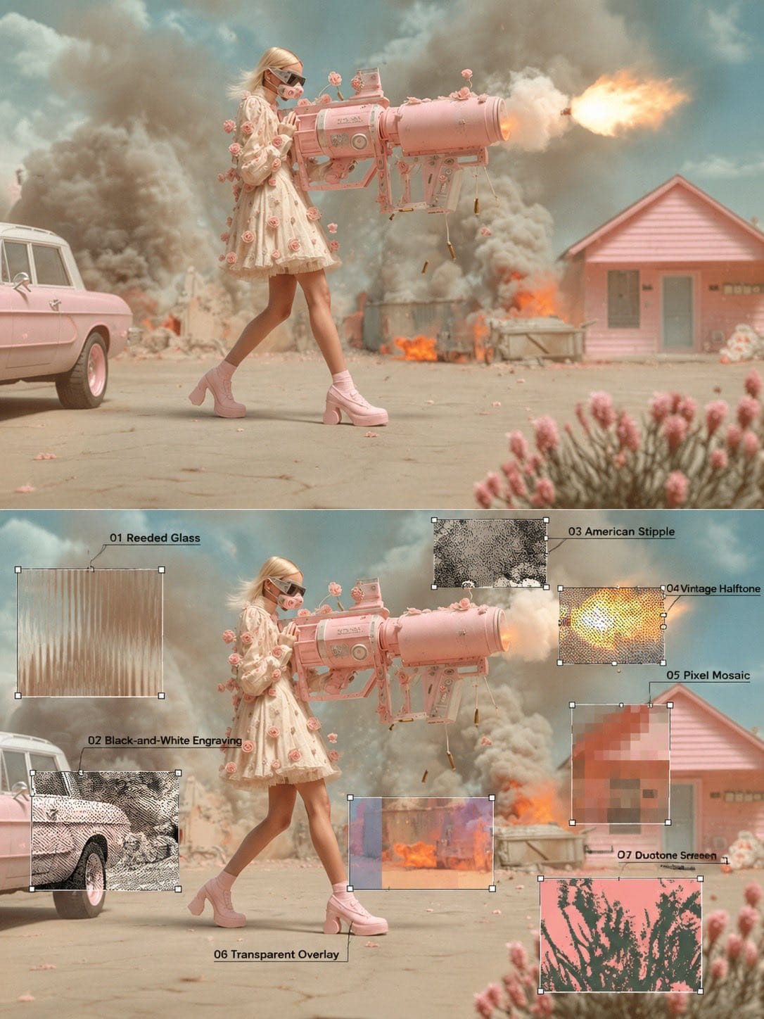 GPT Image 2 超现实时尚与奇幻提示词