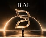 电影感金色 B Logo