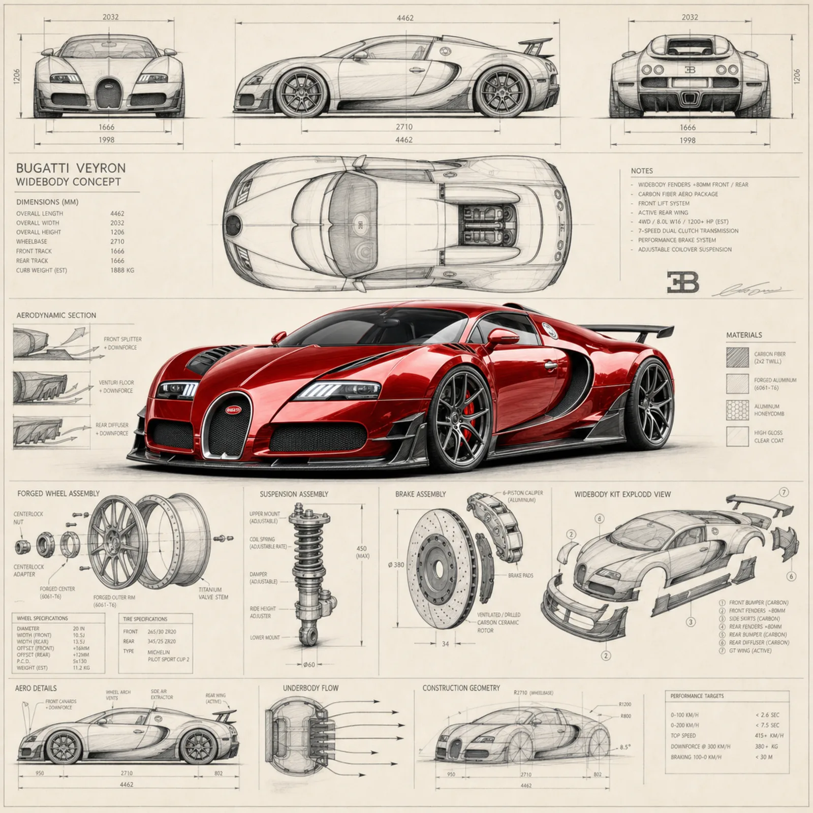 A professional automotive concept design