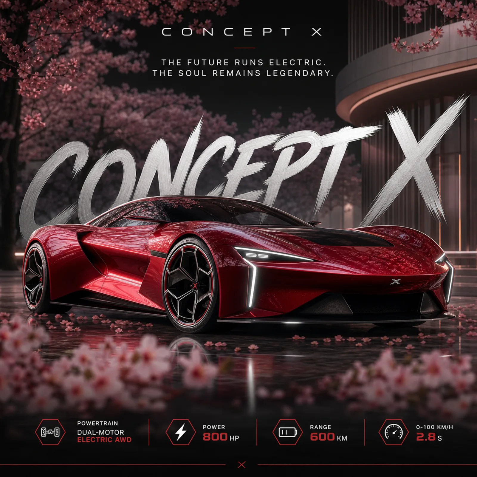 Create an ultra-premium cinematic automo