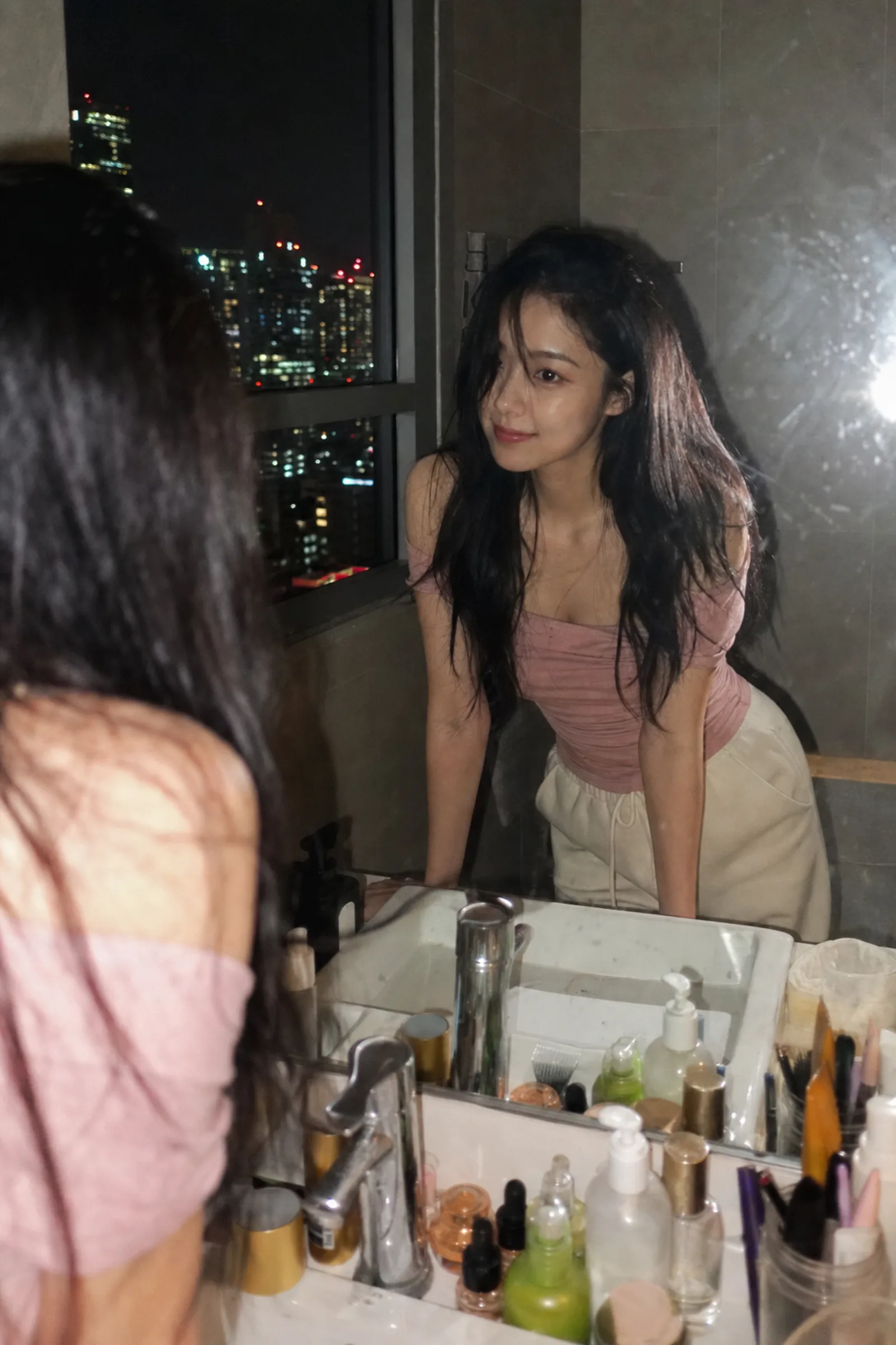 Ultra-realistic candid film photography 