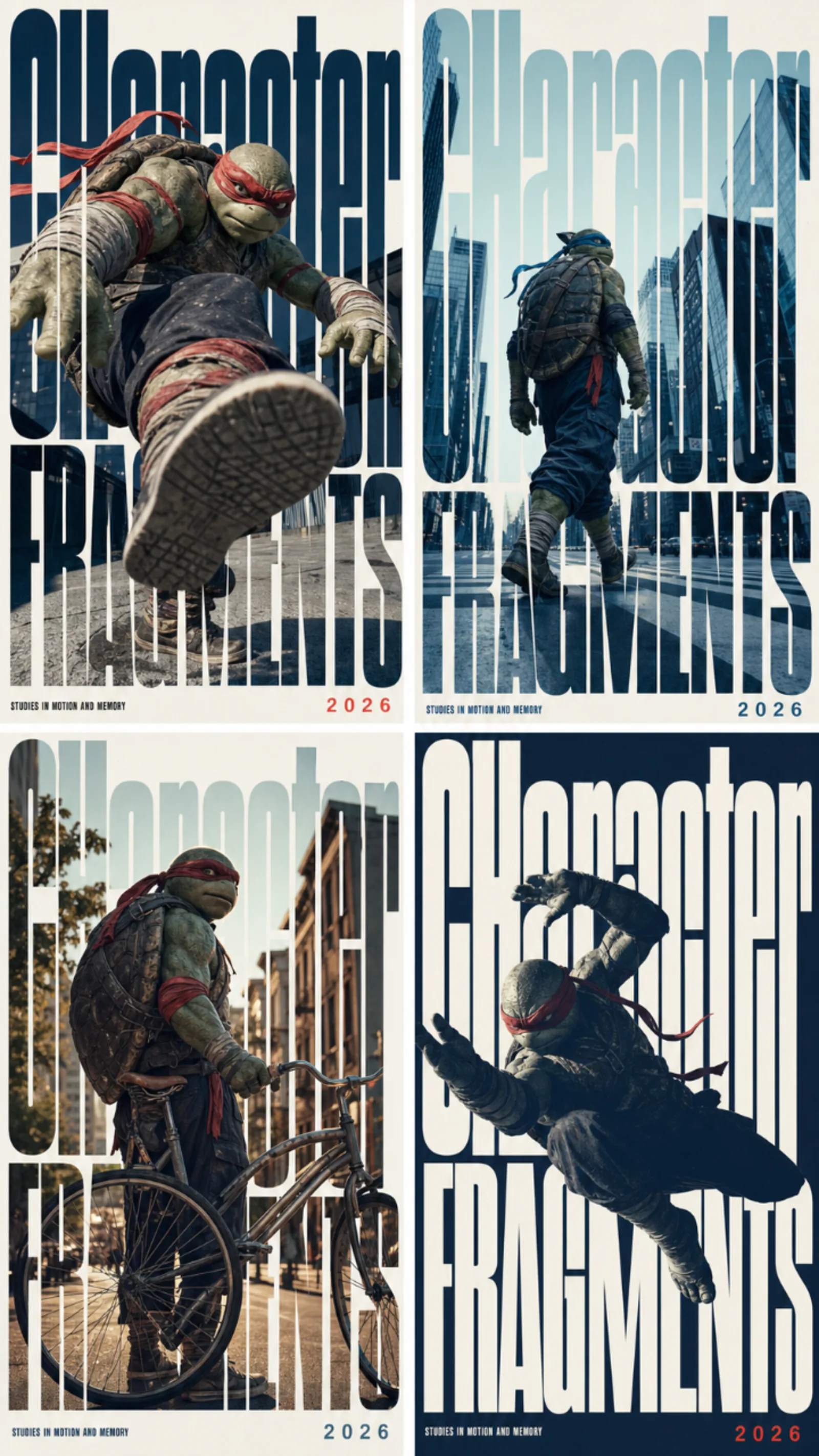 Create a 9:16 editorial typography poste