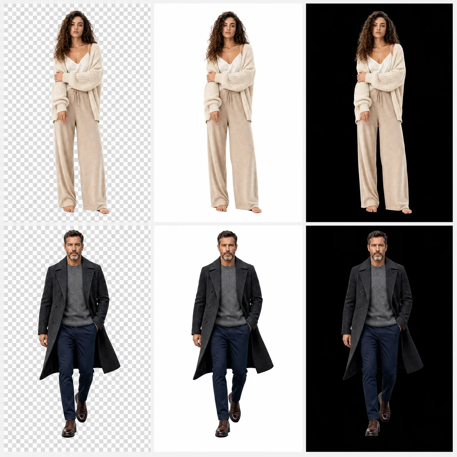 Goal: Create a clean comparison grid dem