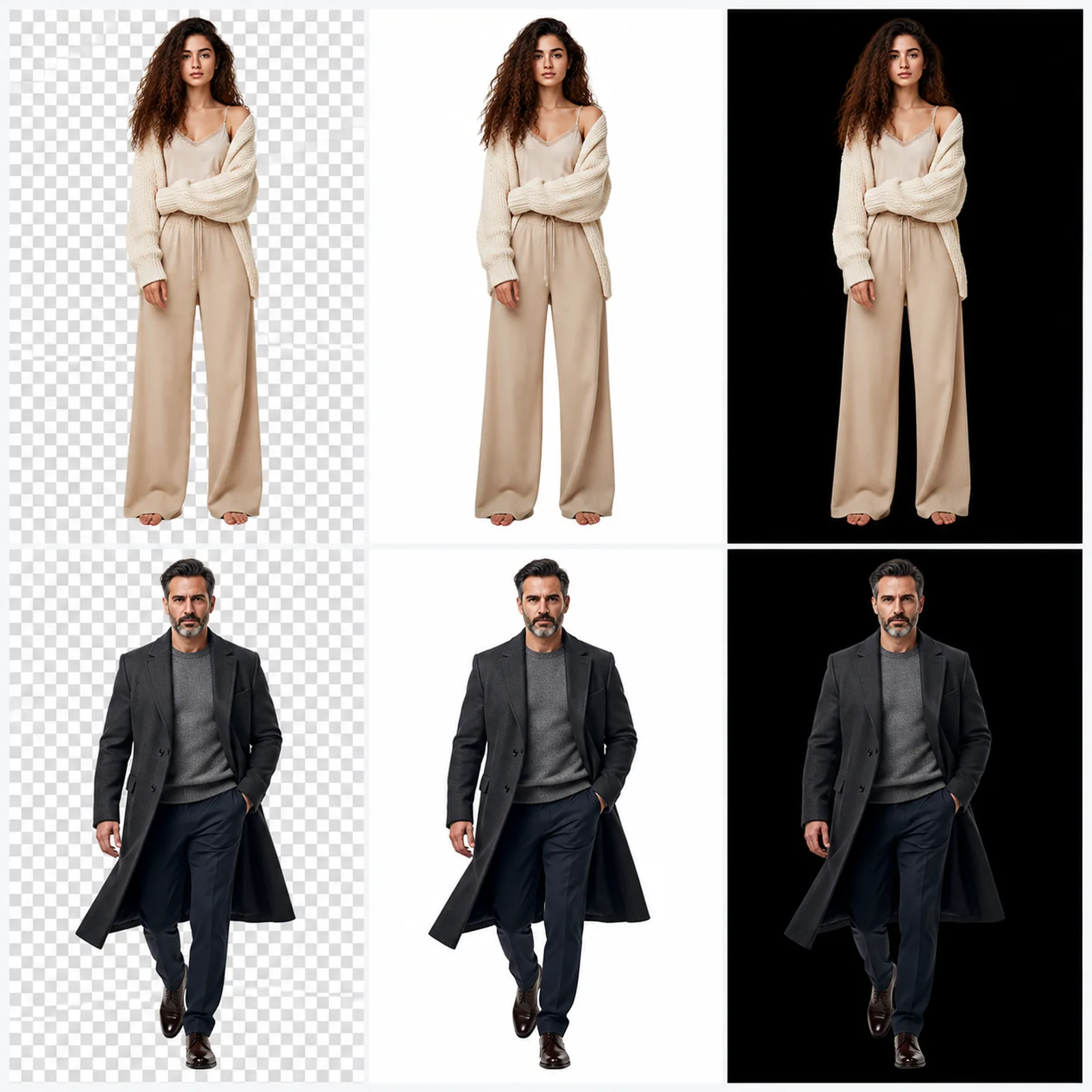 Goal: Create a clean comparison grid dem