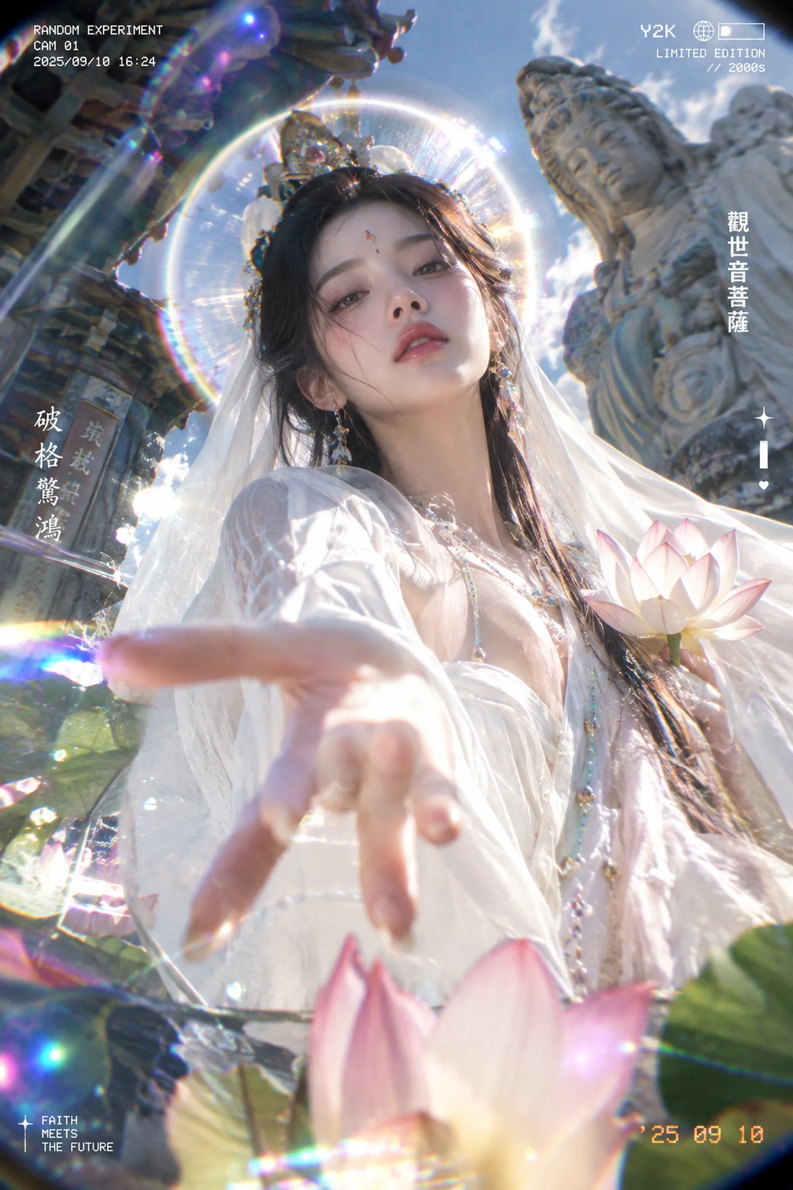 破格惊鸿 × 随机实验镜头 × Y2K× 观世音菩萨
