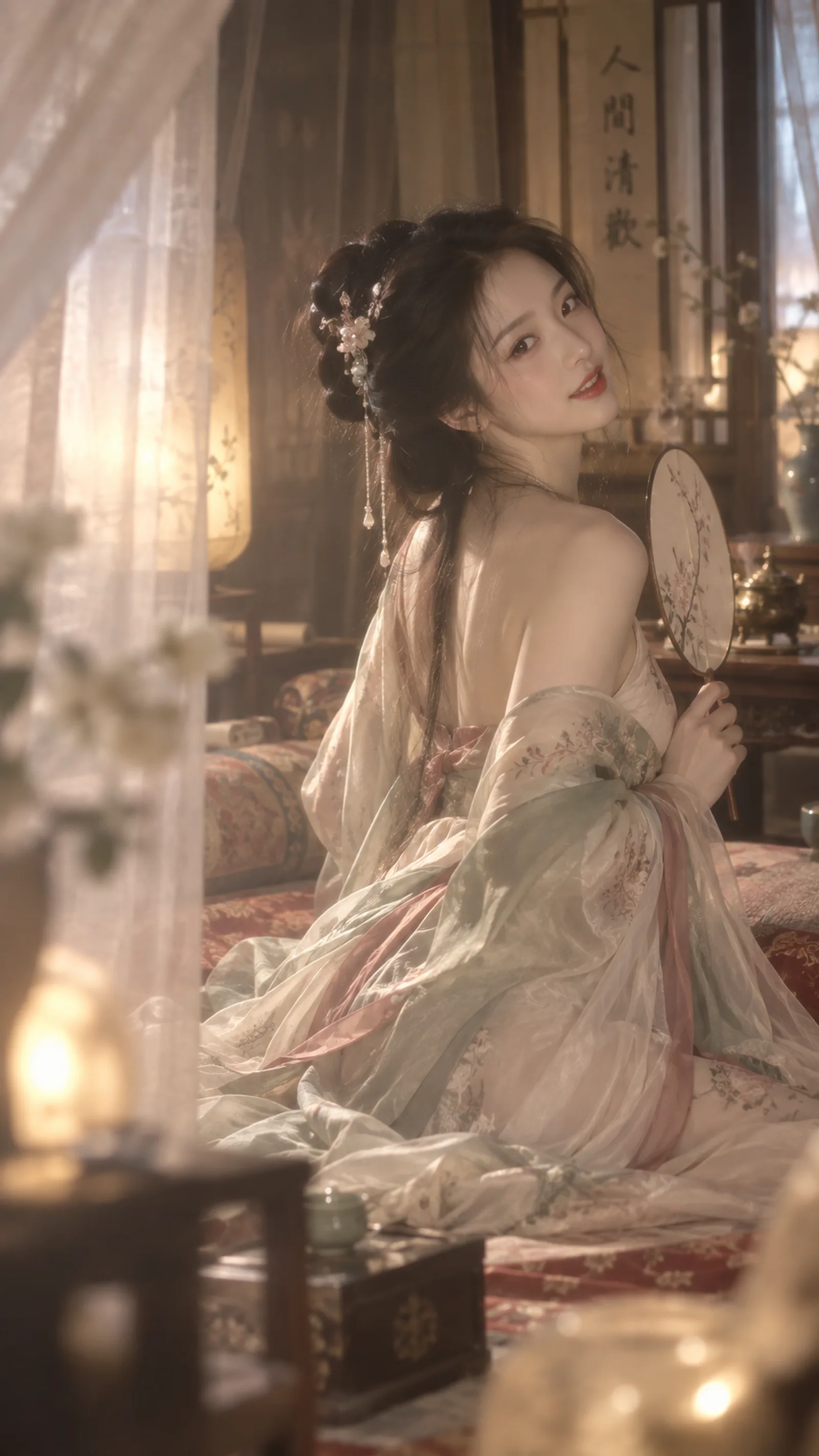 Private boudoir in the inner chambers; s