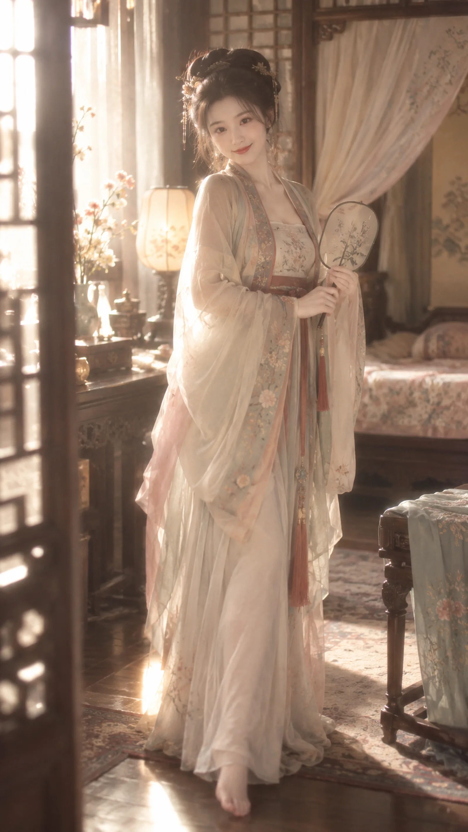 Private boudoir in the inner chambers; s